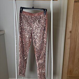 Sequin + Velour Pants | Mia Joy